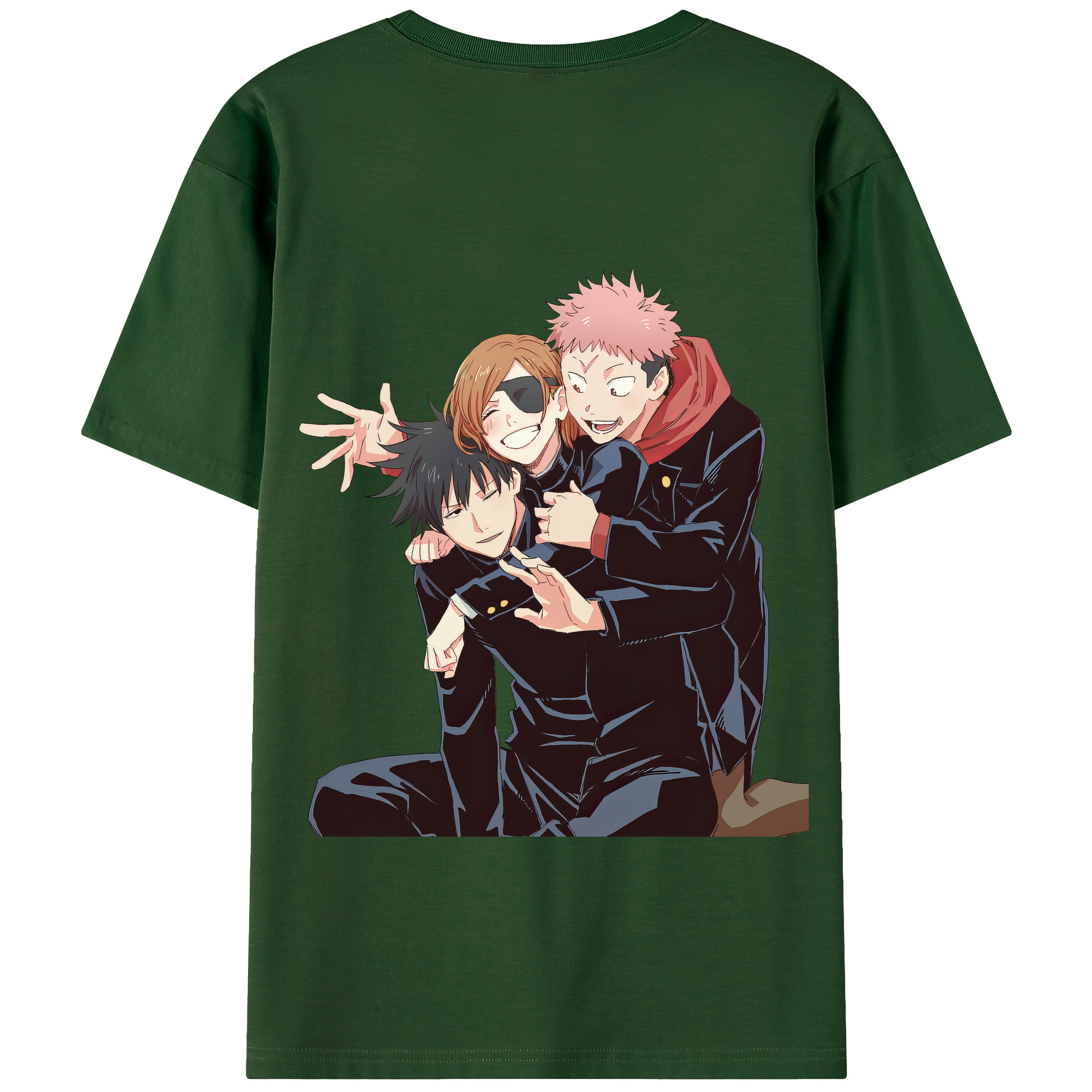 （画像用） 呪術廻戦 Jujutsu Kaisen 綿100％半袖Tシャツ（背面プリント）